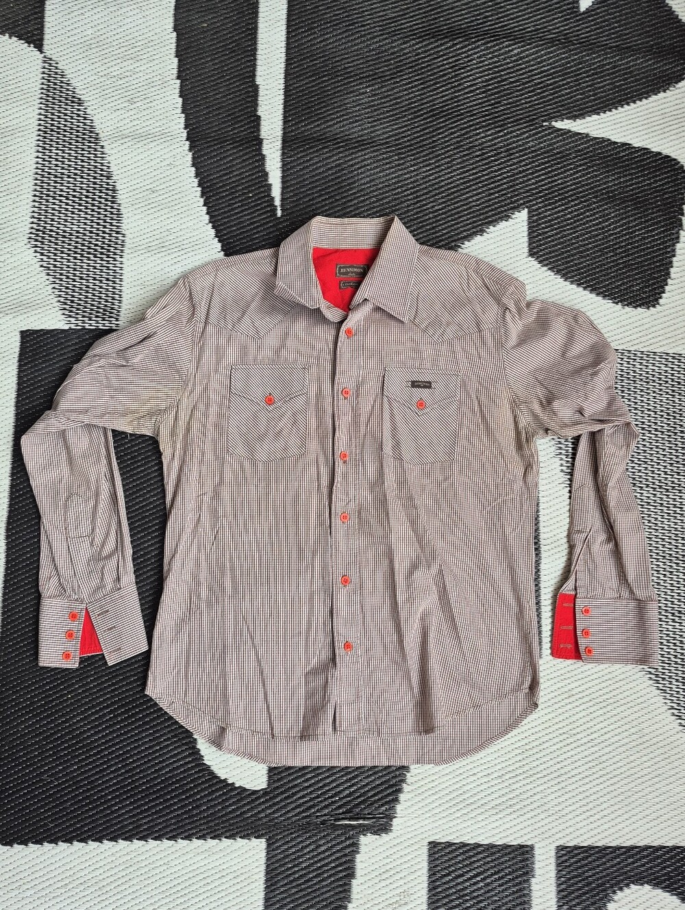 Bensimon Vintage Checkered Button Down